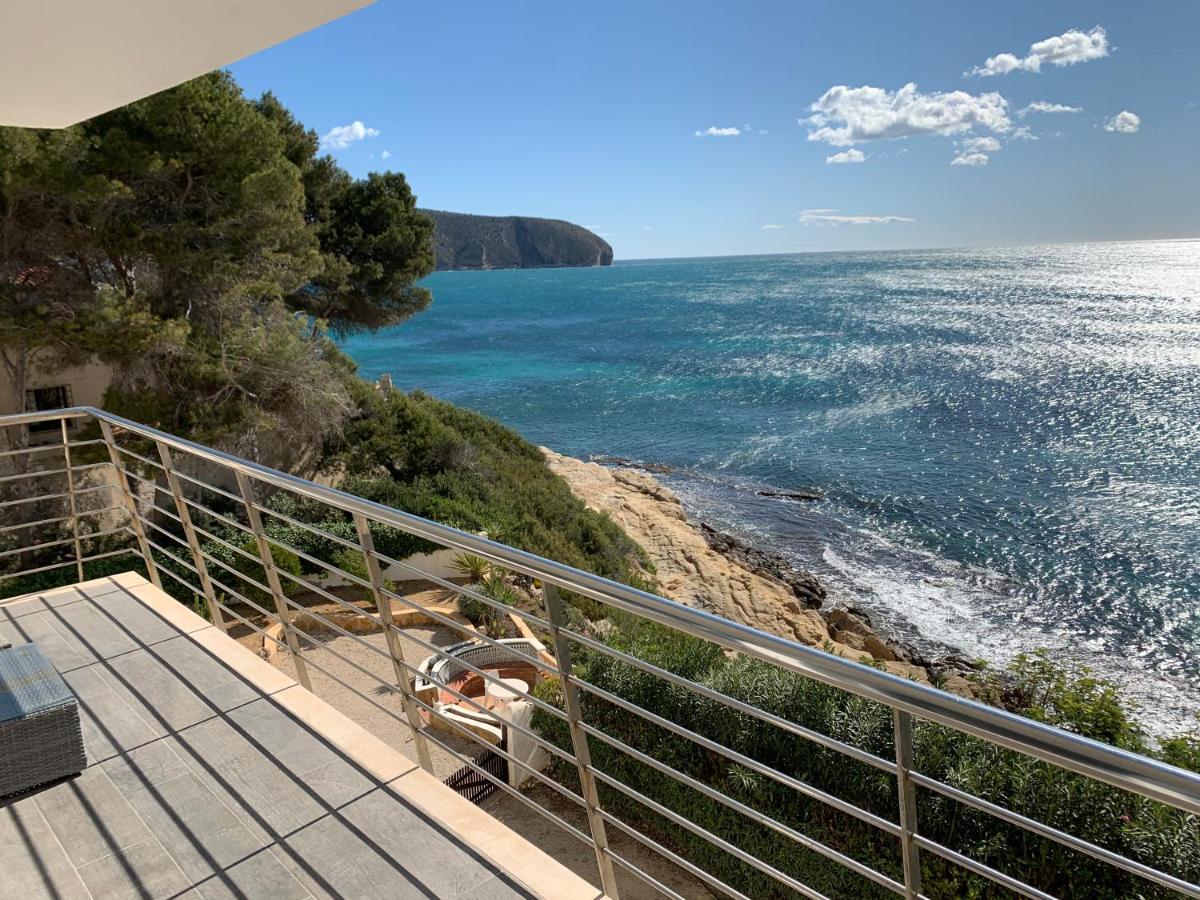 Moraira Sea Front, First Line, Air Conditioning, Heating, First Floor, 2 Habs 4Beds Luaran gambar